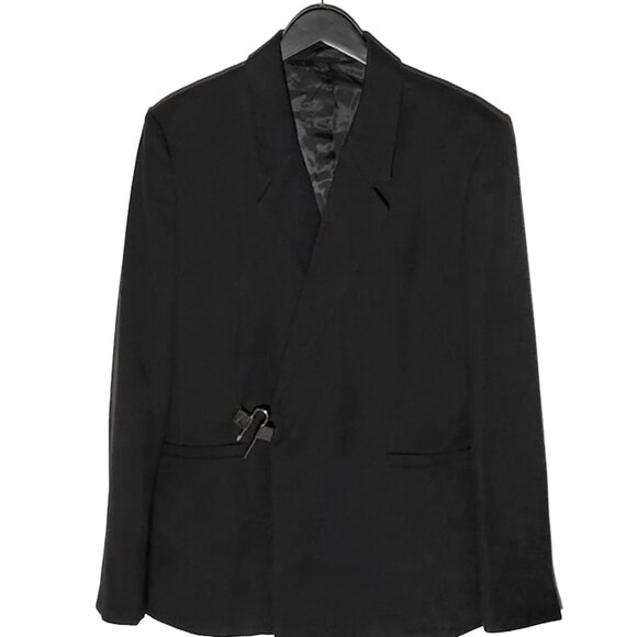 Givenchy Black U-Lock Oversized Blazer - Picture 1 of 12